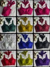 Tew  Vichitra Silk With Jari Embroidery & Sequence Work Partywear Blouse Wholesalers In Delhi